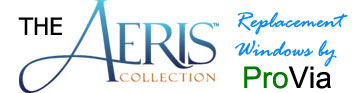 Aeris collection replacement windows by ProVia